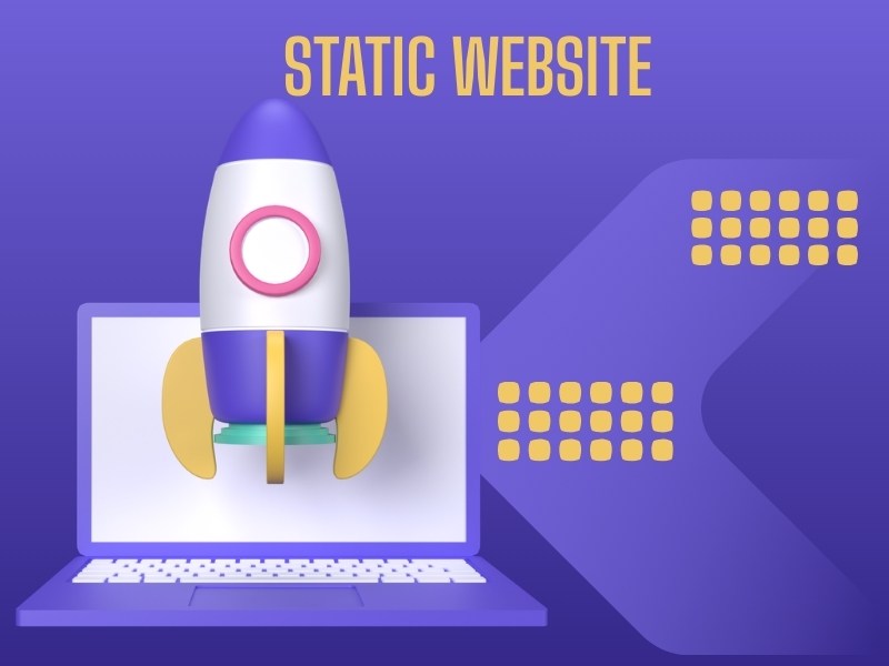 Static website design and development for fast loading business websites