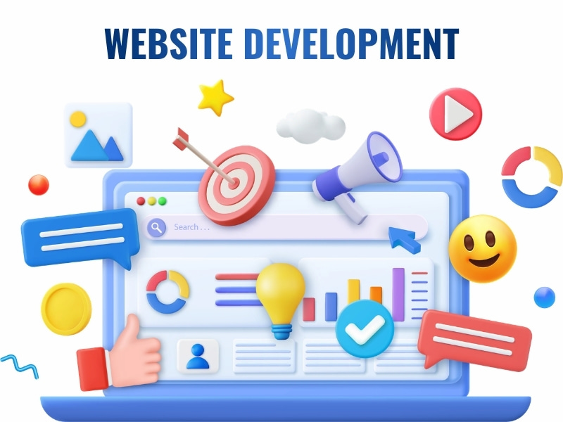 Corporate website development services for professional business and enterprise companies